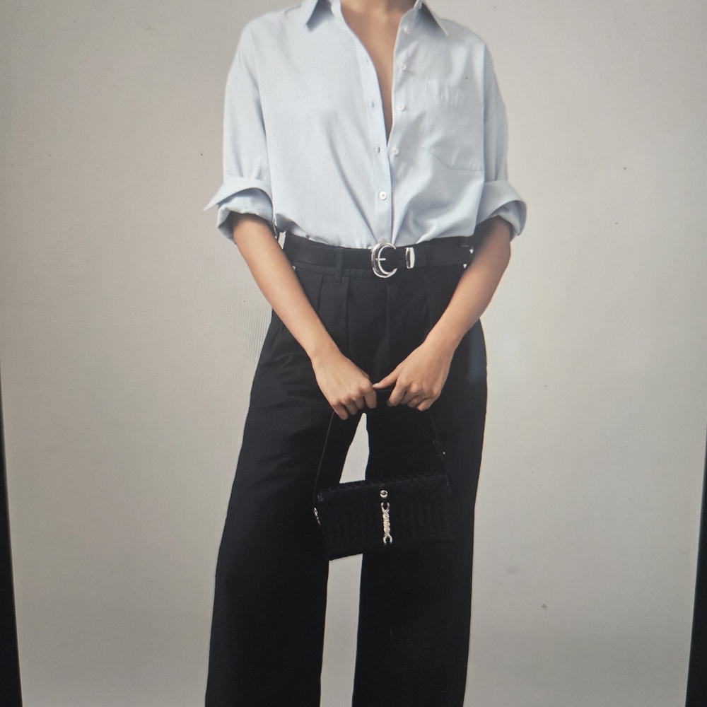 Citizens of Humanity Classic Wide-Leg Black Pants